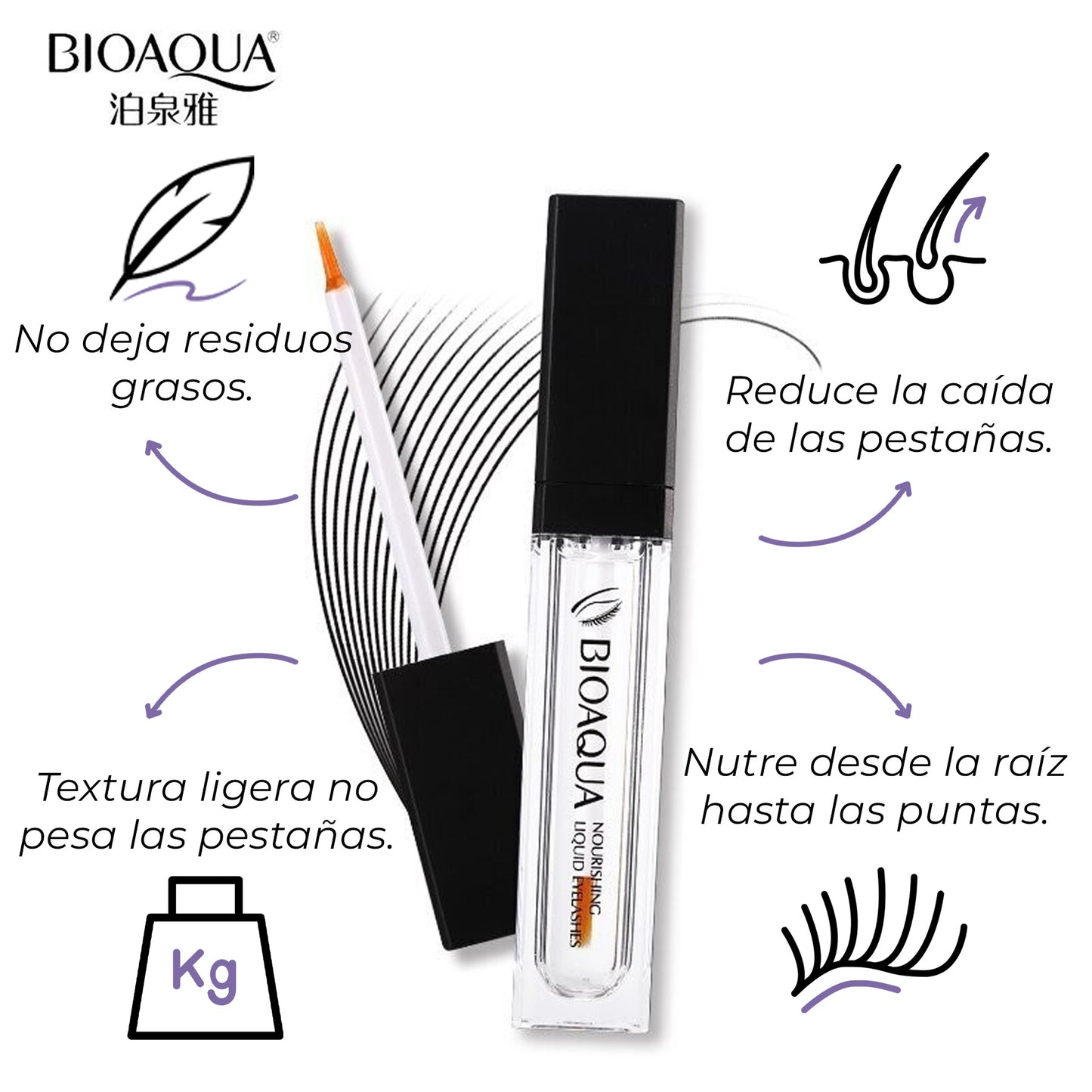 Serum de Crecimiento: Realza tus pestañas de forma natural y sin complicaciones