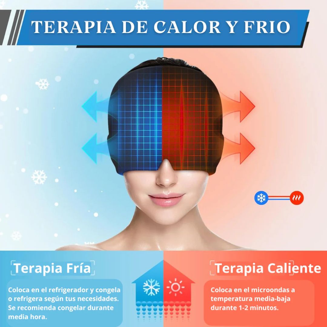 Descubre el Gorro Terapéutico 360° y Alivia tu Dolor Rápidamente 💆🏻♀️.