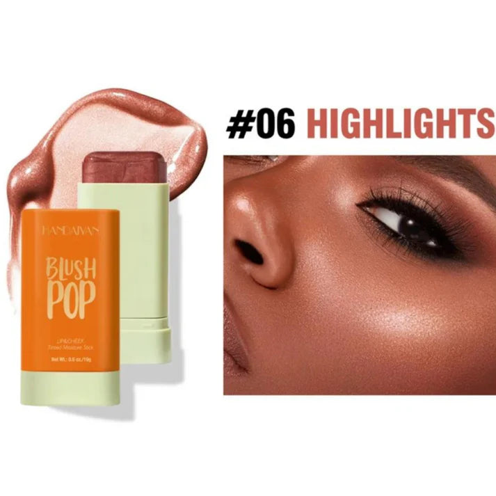 Blush Pop - Rubor en Barra para un Look Natural y Radiante