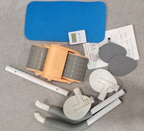 Rodillo abdominal 💪🏻: con rebote automático y pantalla inteligente