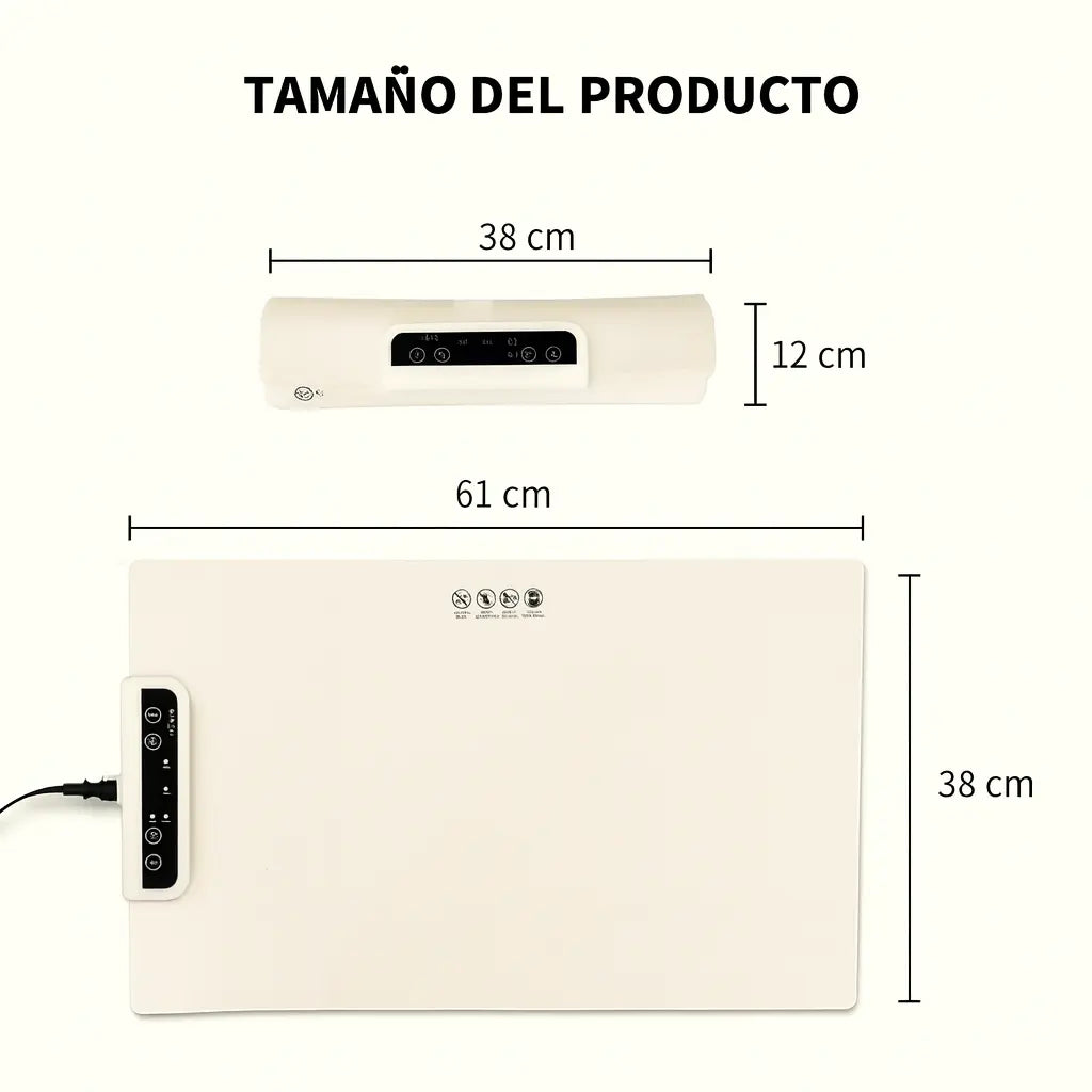 Tapete Calentador De Comida-Mantén tus platos calientes y listos en todo momento