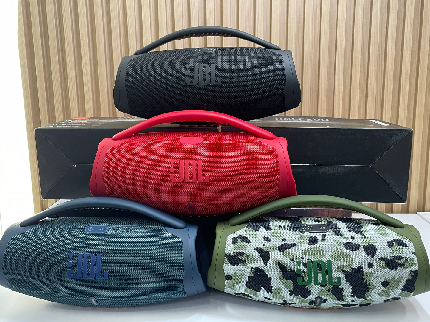 JBL Boombox 3 – Sonido Poderoso para Llevar la Fiesta a Donde Quieras