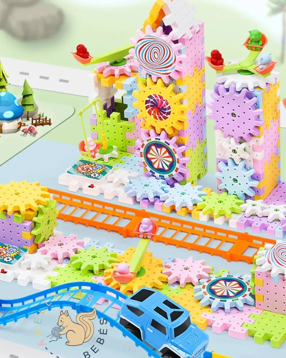 Set de Construcción Eléctrica 203 Piezas – Crea, Arma y Da Vida a tus Inventos