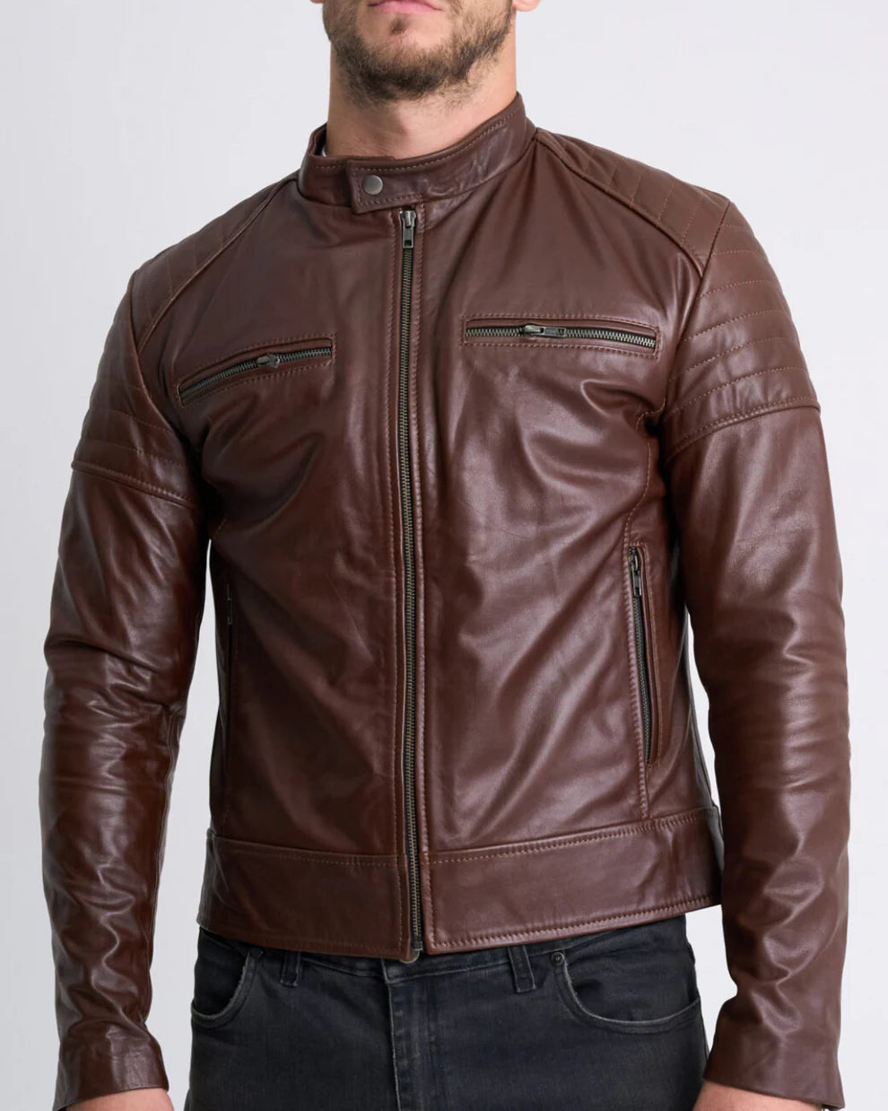 Chaqueta de Cuerotex para Hombre – Estilo que Eleva tu Presencia