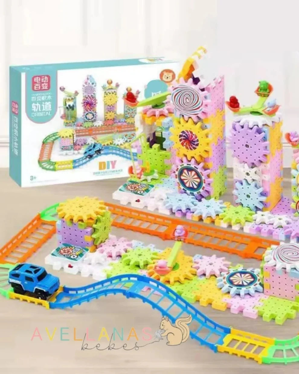 Set de Construcción Eléctrica 203 Piezas – Crea, Arma y Da Vida a tus Inventos