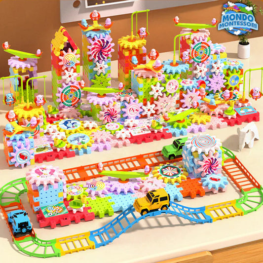 Set de Construcción Eléctrica 203 Piezas – Crea, Arma y Da Vida a tus Inventos