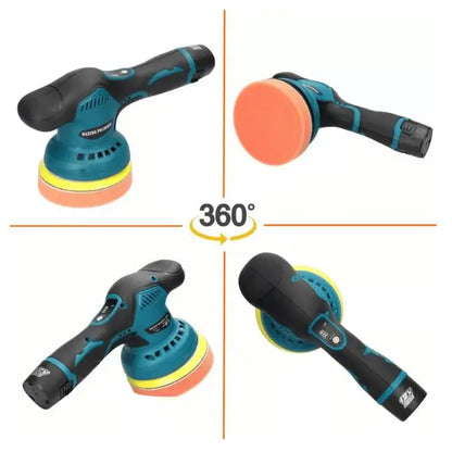 Pulidora Inalámbrica 8V – ¡Tu Auto Brilla Como Nuevo En Casa! ⚙️