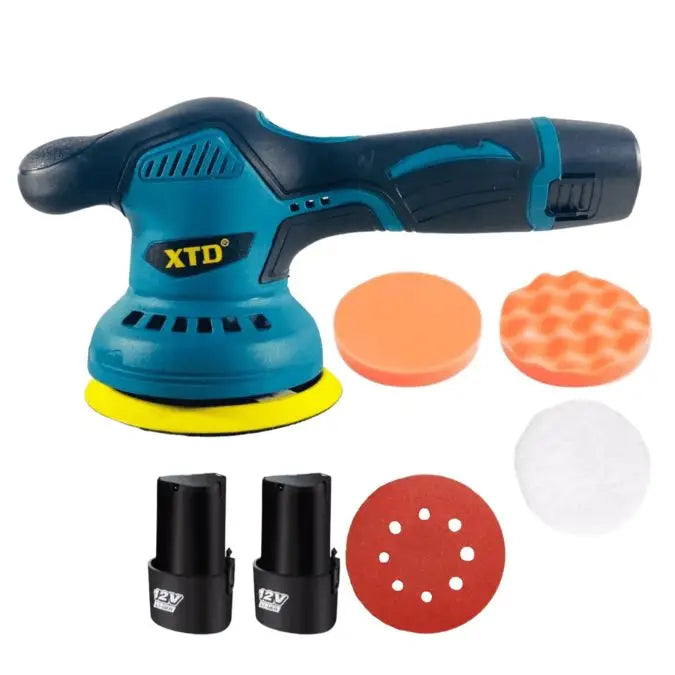 Pulidora Inalámbrica 8V – ¡Tu Auto Brilla Como Nuevo En Casa! ⚙️