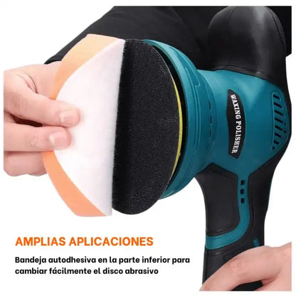 Pulidora Inalámbrica 8V – ¡Tu Auto Brilla Como Nuevo En Casa! ⚙️