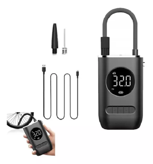 Compresor De Aire Portátil 💥 ¡Infla lo que necesites en segundos!