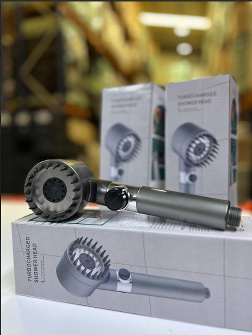 Cabezal Ducha 4 en 1: Relaja, Purifica, Ahorra y Masajea