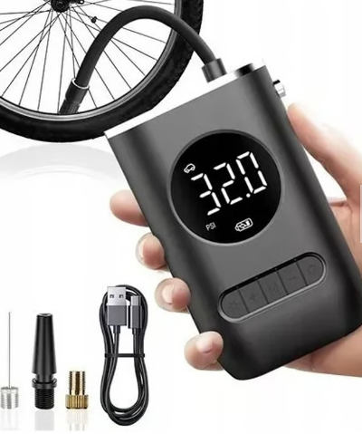 Compresor De Aire Portátil 💥 ¡Infla lo que necesites en segundos!