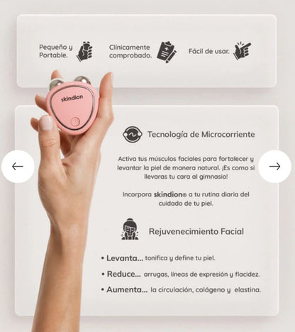 Skindion – Cuida tu Rostro con Tecnología de Microcorrientes en Casa