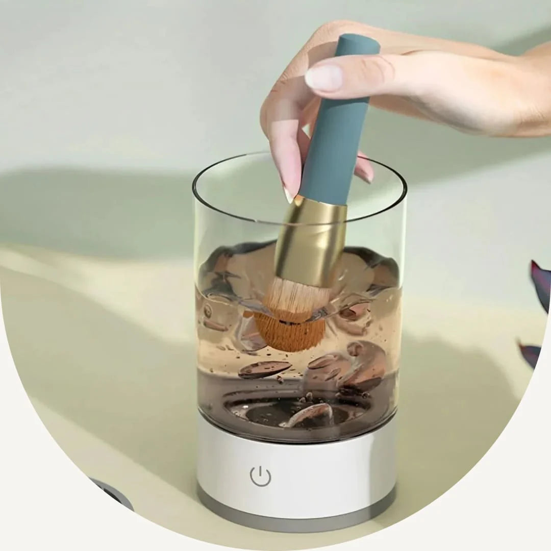 ✨ BrushBlast® – ¡Limpia y seca tus brochas en segundos + Manual de Maquillaje GRATIS! ✨