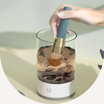 ✨ BrushBlast® – ¡Limpia y seca tus brochas en segundos + Manual de Maquillaje GRATIS! ✨