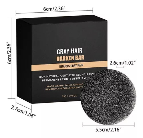 JABON ANTI-CANAS-ANTI GRAY