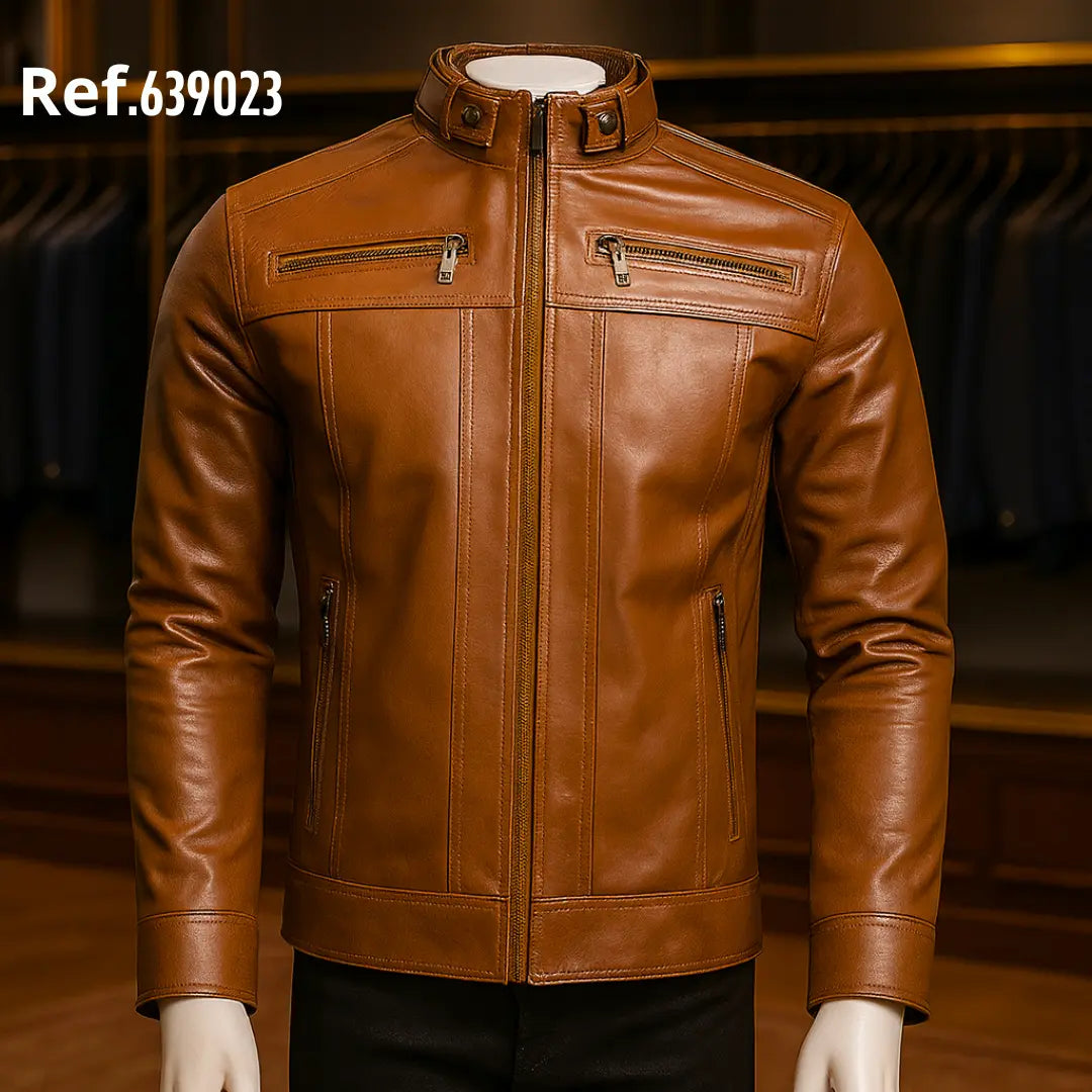 Chaqueta de Cuerotex para Hombre – Estilo que Eleva tu Presencia