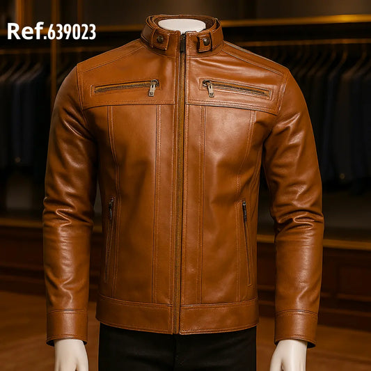 Chaqueta de Cuerotex para Hombre – Estilo que Eleva tu Presencia