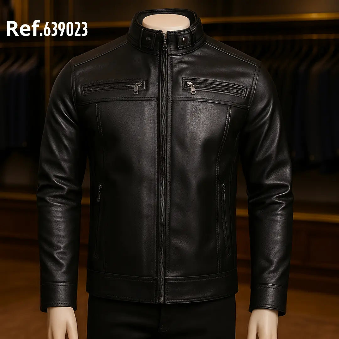 Chaqueta de Cuerotex para Hombre – Estilo que Eleva tu Presencia