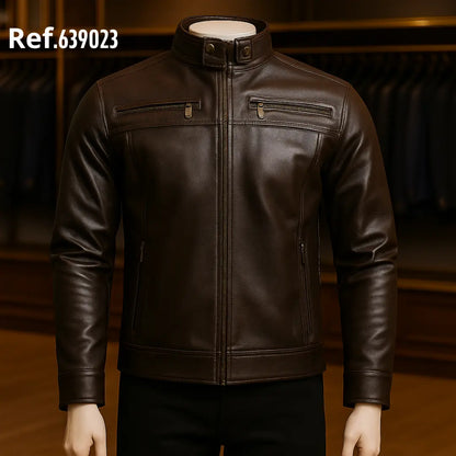 Chaqueta de Cuerotex para Hombre – Estilo que Eleva tu Presencia