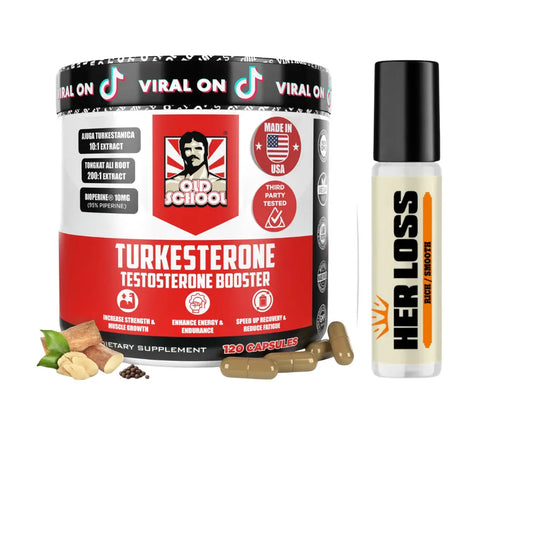 Suplemento Masculino 1500 mg | Rendimiento y Fuerza + Loción Her Loss de obsequio