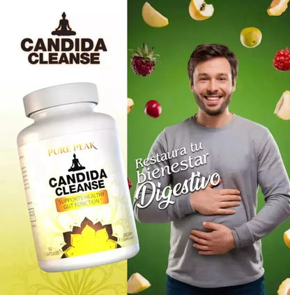 2X1 Cándida Cleanse® 🍽️ Reduce antojos, hinchazón y fatiga