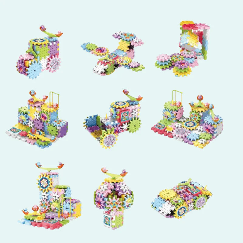 Set de Construcción Eléctrica 203 Piezas – Crea, Arma y Da Vida a tus Inventos