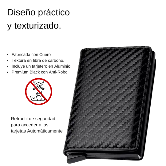 Billetera de Cuero Antirrobo – Seguridad y Estilo en un Solo Diseño