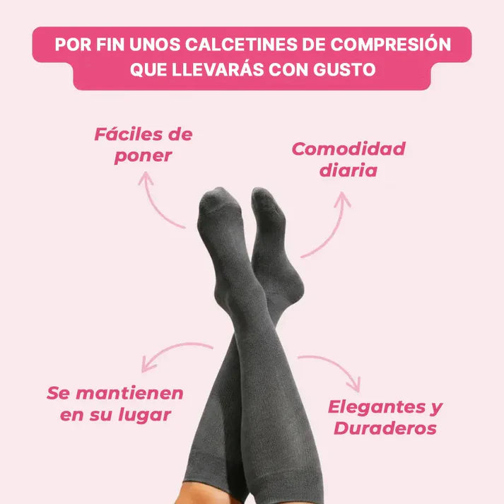 Medias de Compresión para Alivio Todo el Día | Oferta De Navidad Paga 2 Pares Y Lleva 2 pares gratis
