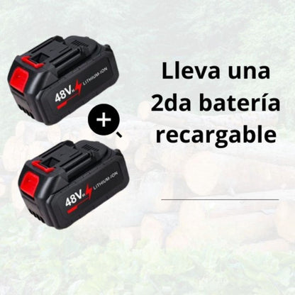 Mini motosierra portátil: con doble batería y fácil de usar 🪚