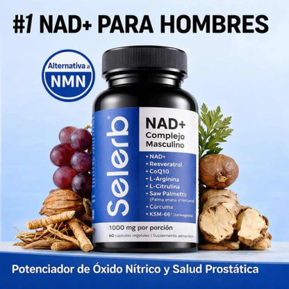 Selerb NAD+ For Men Pro: fórmula pensada para hombres que buscan rendir mejor