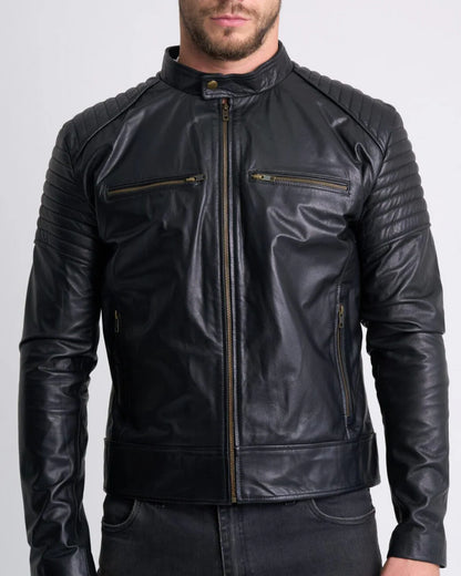 Chaqueta de Cuerotex para Hombre – Estilo que Eleva tu Presencia