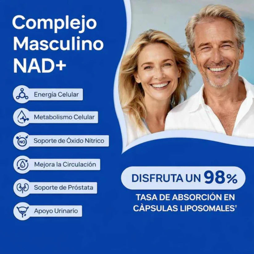 Selerb NAD+ For Men Pro: fórmula pensada para hombres que buscan rendir mejor