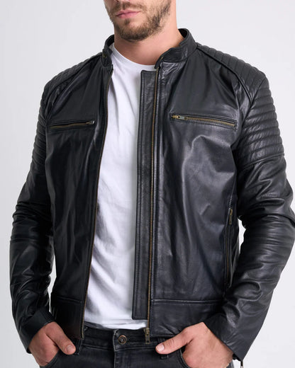 Chaqueta de Cuerotex para Hombre – Estilo que Eleva tu Presencia