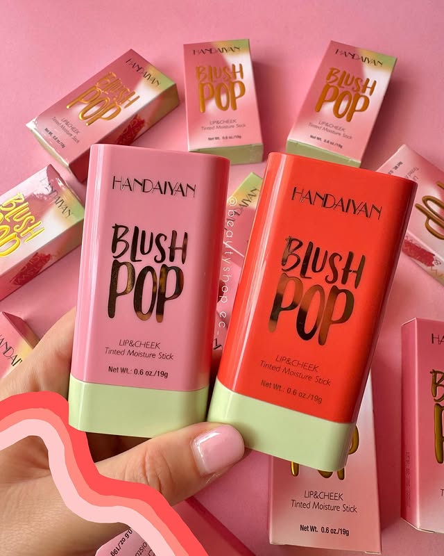 Blush Pop - Rubor en Barra para un Look Natural y Radiante