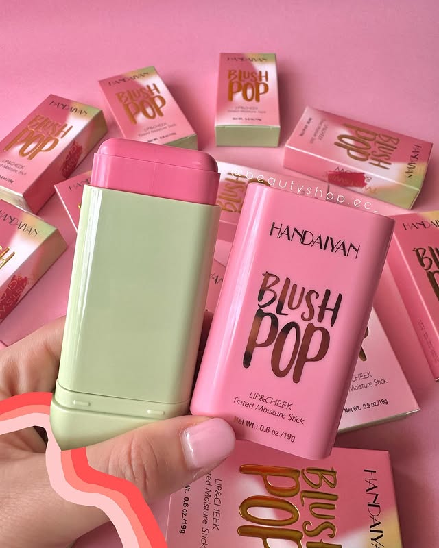Blush Pop - Rubor en Barra para un Look Natural y Radiante