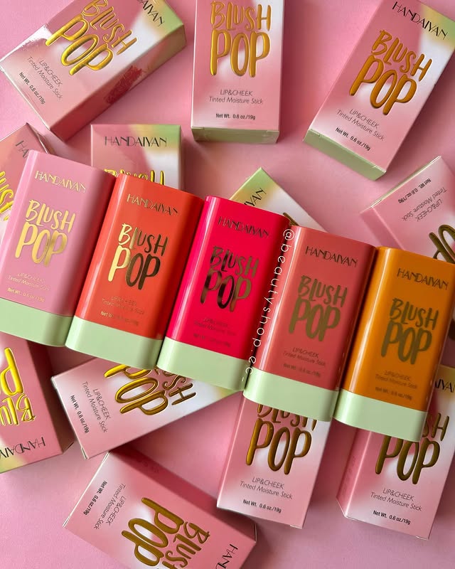 Blush Pop - Rubor en Barra para un Look Natural y Radiante