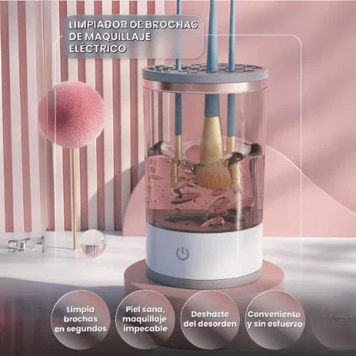 ✨ BrushBlast® – ¡Limpia y seca tus brochas en segundos + Manual de Maquillaje GRATIS! ✨