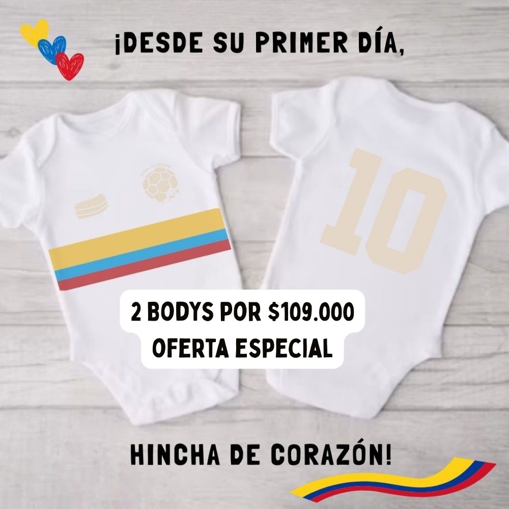 Body selección 💛💙❤️- 2 Bodys por 109.000