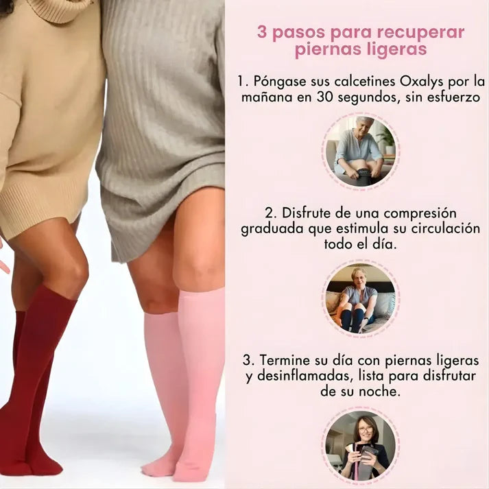 Medias de Compresión para Alivio Todo el Día | Oferta De Navidad Paga 2 Pares Y Lleva 2 pares gratis