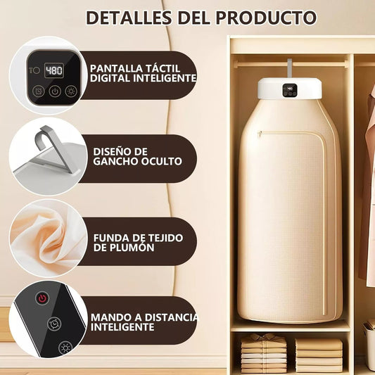 Secador de Ropa Portátil TurboSec: ¡Seca tu ropa más rápido y sin complicaciones! 👕🎐