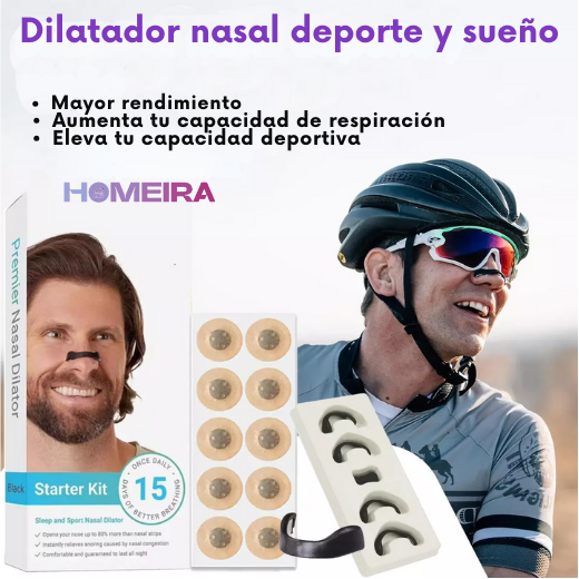 Bandas Nasales 👃🏻¡Mejora tu respiración al instante!