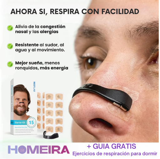 Bandas Nasales 👃🏻¡Mejora tu respiración al instante!