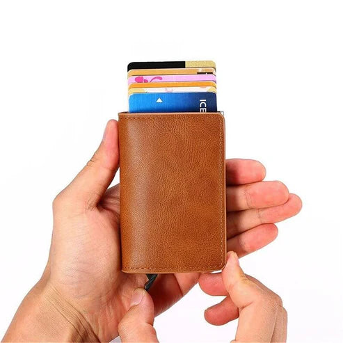Billetera de Cuero Antirrobo – Seguridad y Estilo en un Solo Diseño