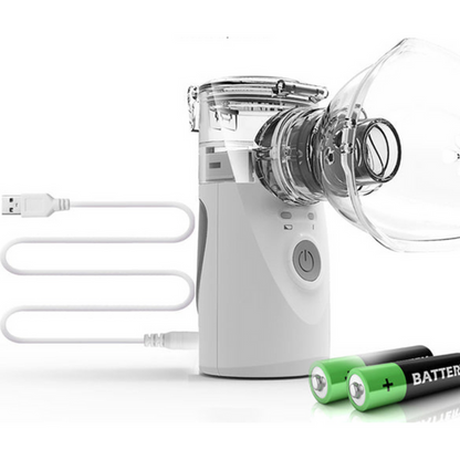 Nebulizador Portátil 🤧Alivio Respiratorio en Cualquier Momento