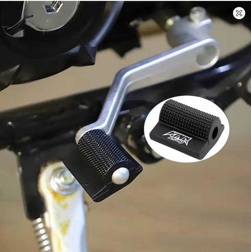Protector de goma para palanca de cambios de motocicleta