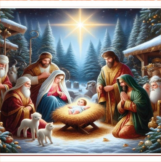 HolidayWall™ – Dale vida a tu hogar con un tapiz navideño fácil de instalar (2.5 m de ancho x 2.1 m de alto)