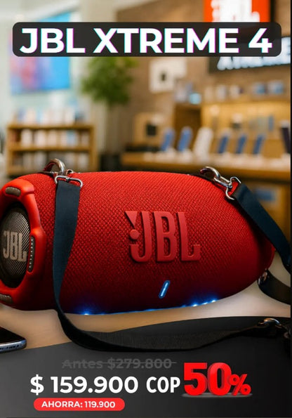 JBL Xtreme 4 – Sonido Potente que Acompaña Cada Momento, Donde Estés
