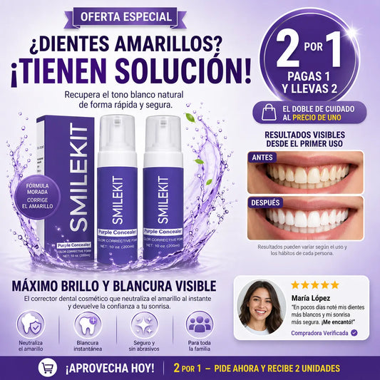 ✨ Sonrisa Más Limpia y Fresca Todos los Días | Lleva 2 y Paga 1