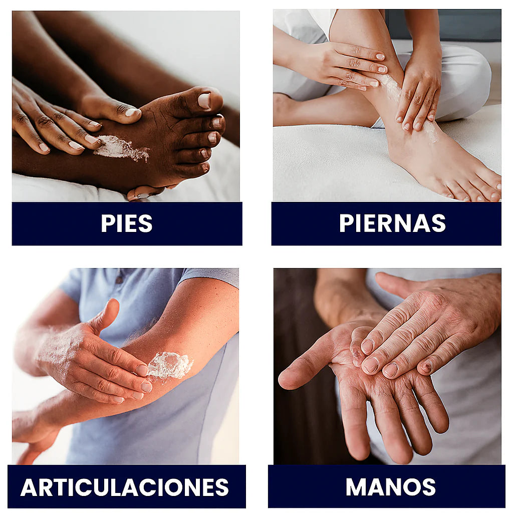 Migrastil™ Crema 2x1: Alivio Rápido para Hormigueo, Ardor y Sensibilidad en Pies y Manos